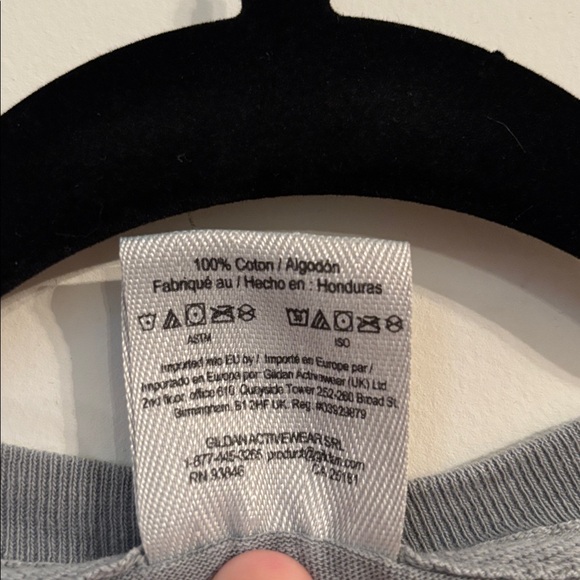 Comfort Colors Gray Smokey (Bluey) Dog Tee - Picture 4 of 4